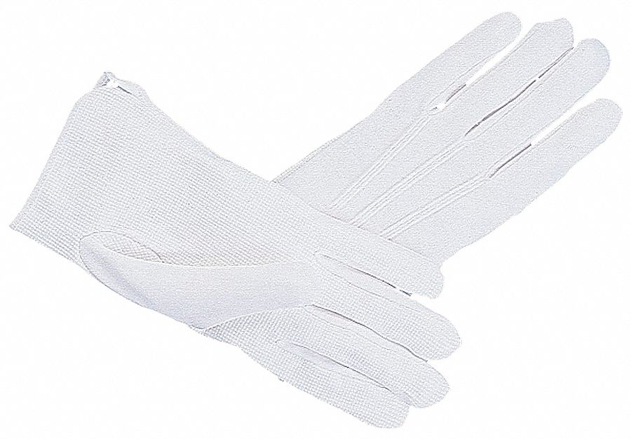 Parade Gloves, White, Large, PR
