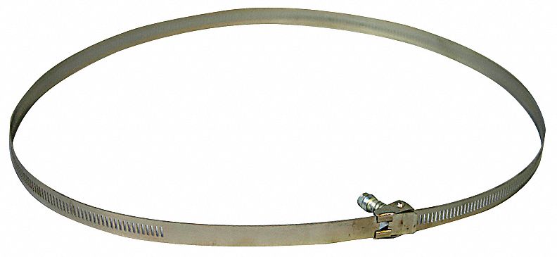 Flag Staff Holder, Band, Silver