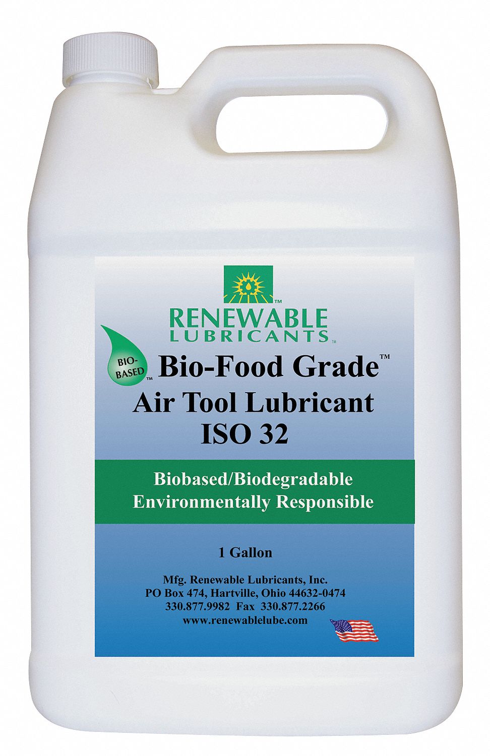 Air Tool Lubricant, ISO 32, 1 Gal, H1