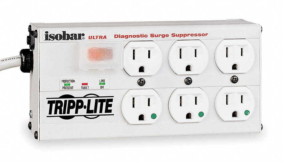 Isobar Surge, Hospital Grade, 6 Outlet