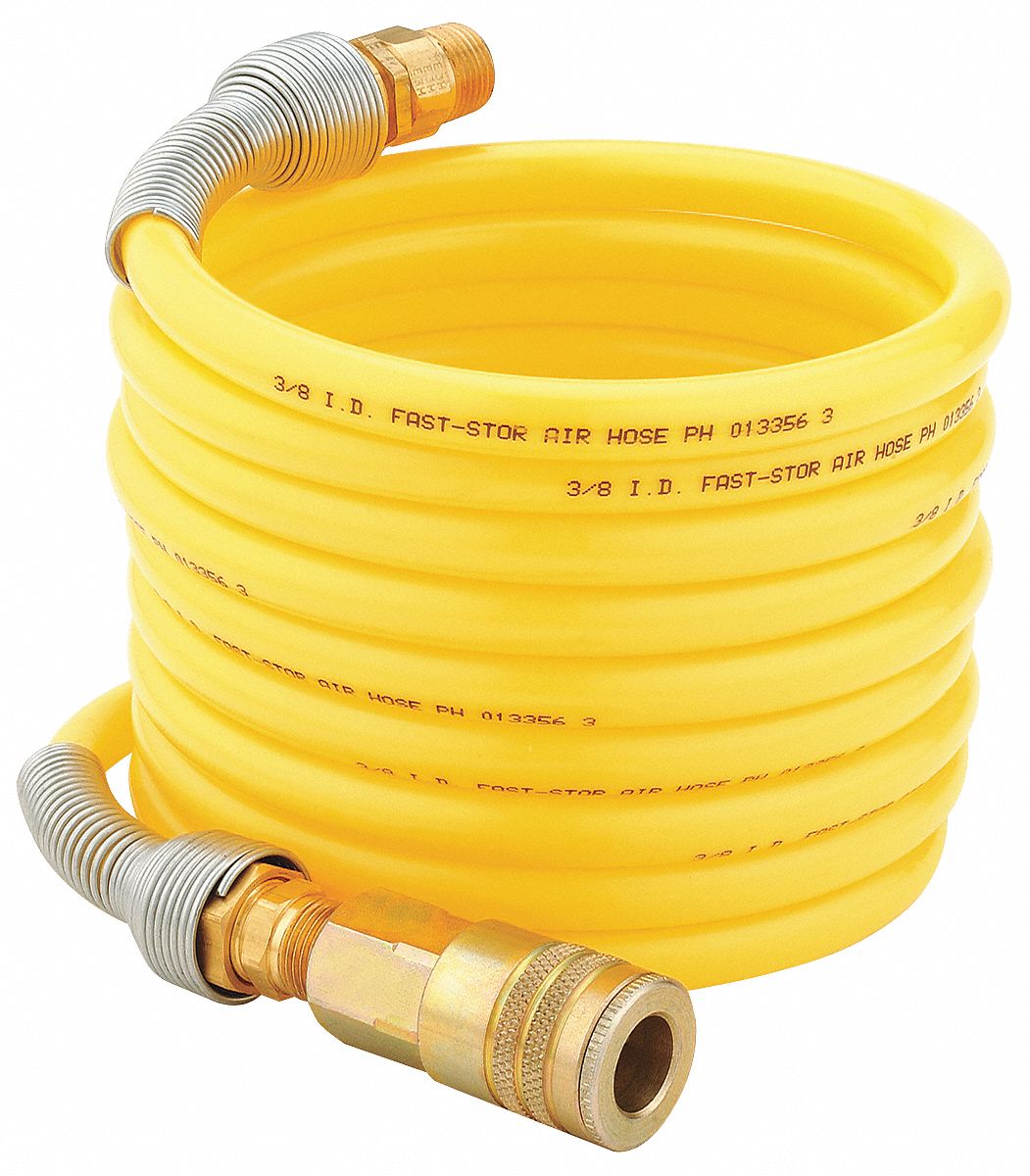 Air Supply Hose with Fittings, 12 Ft.