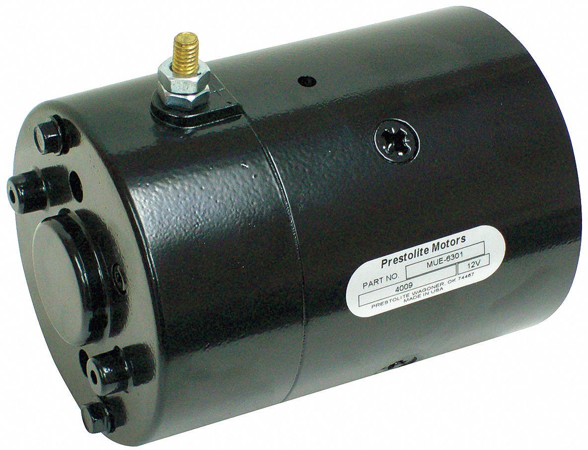 DC Motor, 6-13/16 In. L, CCWDE, Wound Field