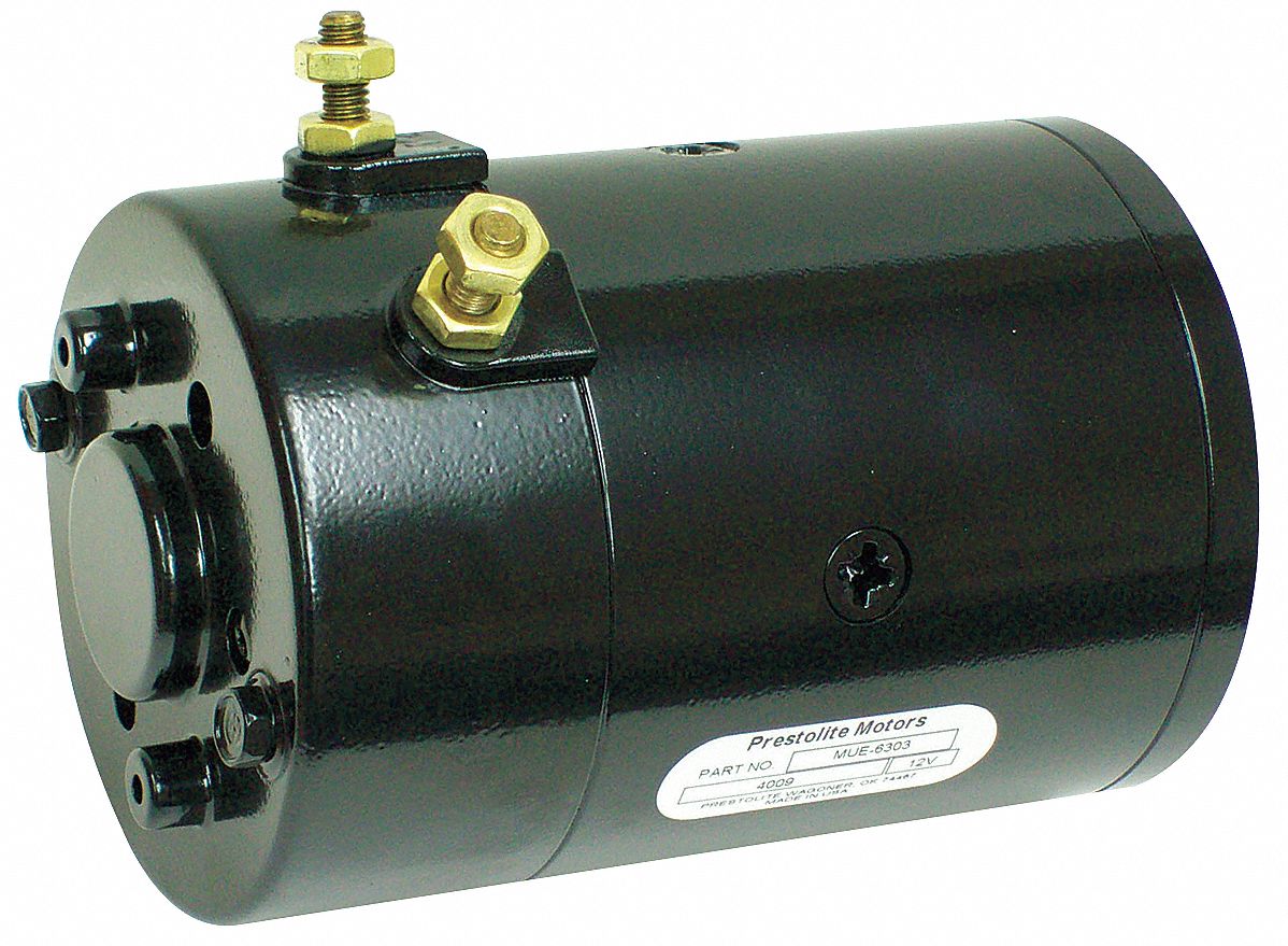 DC Motor, 6-5/16 In. L, CWDE, Wound Field