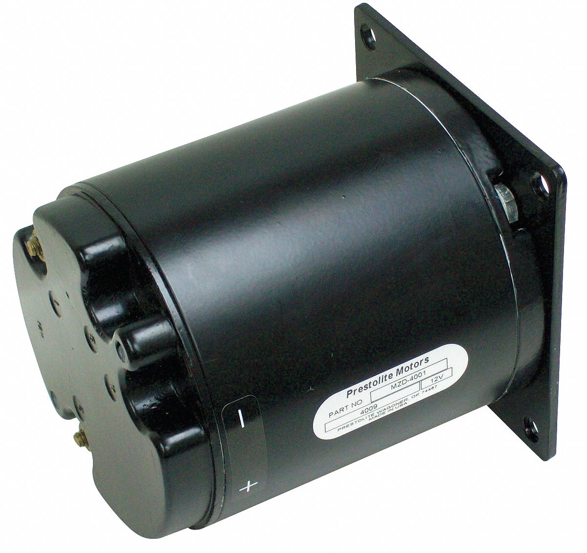 DC Motor, PM, TENV, 1/6 HP, 700 rpm, 12VDC