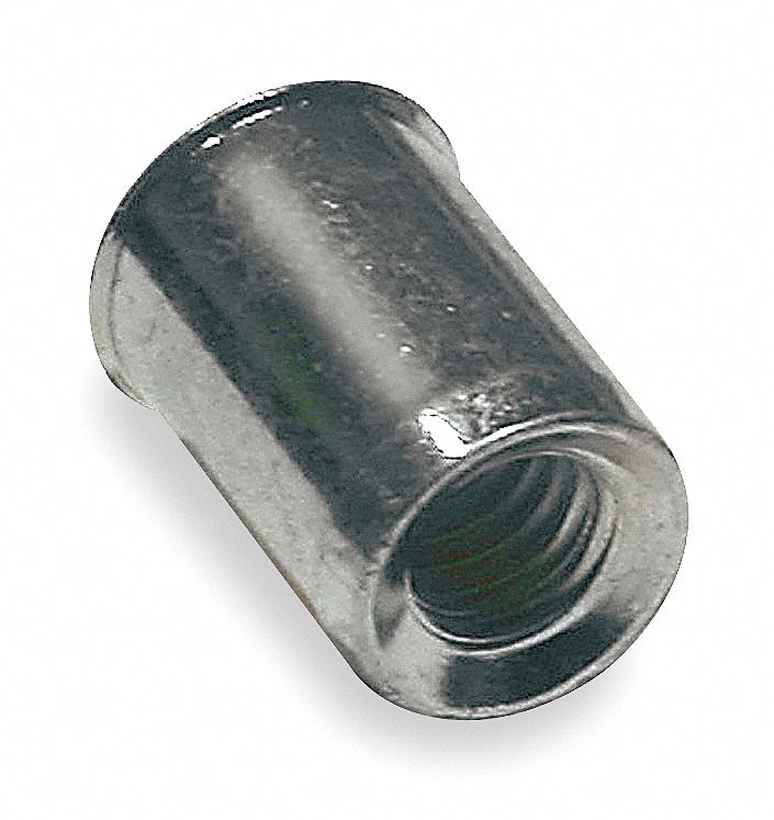 Rivet Nut, Flush, Pk50