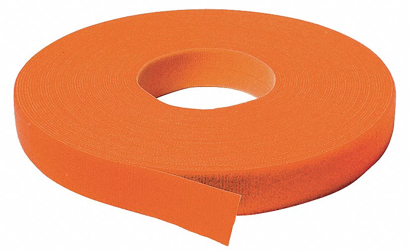 Self Gripping Strap, 3/4x12 1/2 Yd, Orange