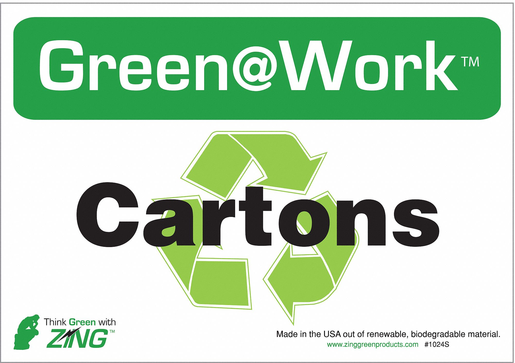 Recycle Label, PK 5
