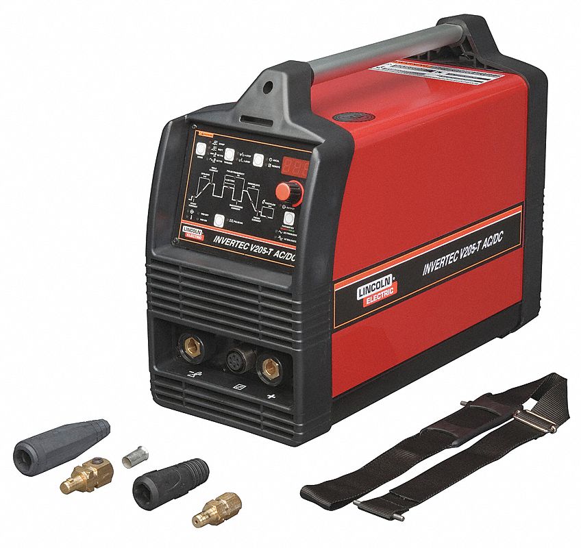 AC/DC TIG Welder, 6-200 A, 115/230 V, 1 Ph
