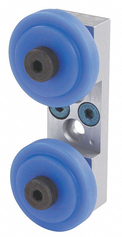 Roller Wheel Bracket Assembly, 123.3 mm L
