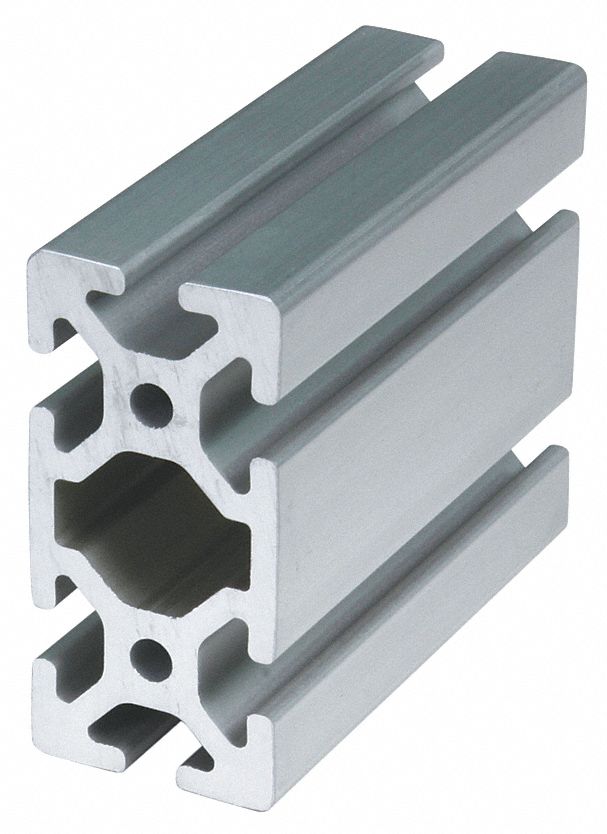 Extrusion, T-Slotted, 40S, 4M L, 40 mm W