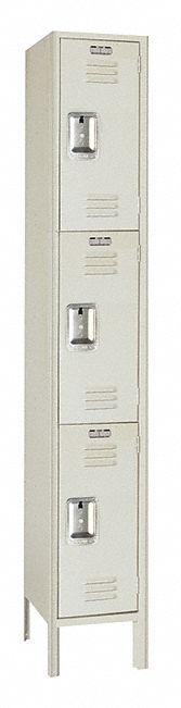 Locker, 3 Tier, 1 Frame