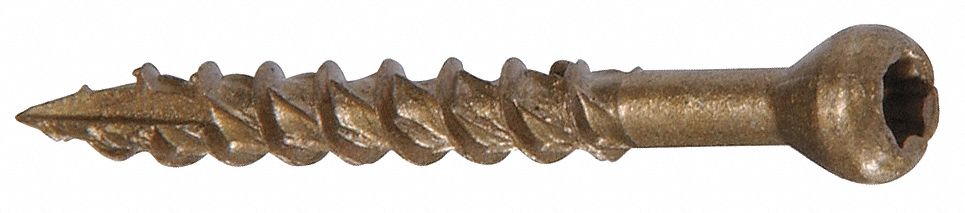 Trim Screw, Ceramic, #8 x 3, Pk 455