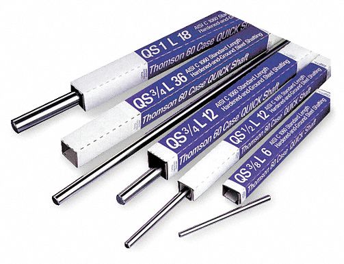 Shaft, Alloy Steel, 0.750 In D, 15 In