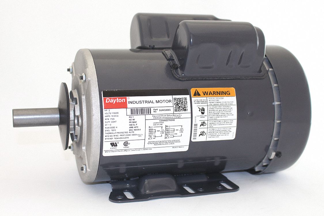 GP Mtr, CS, TEFC, 1-1/2 HP, 3450 rpm, 56H