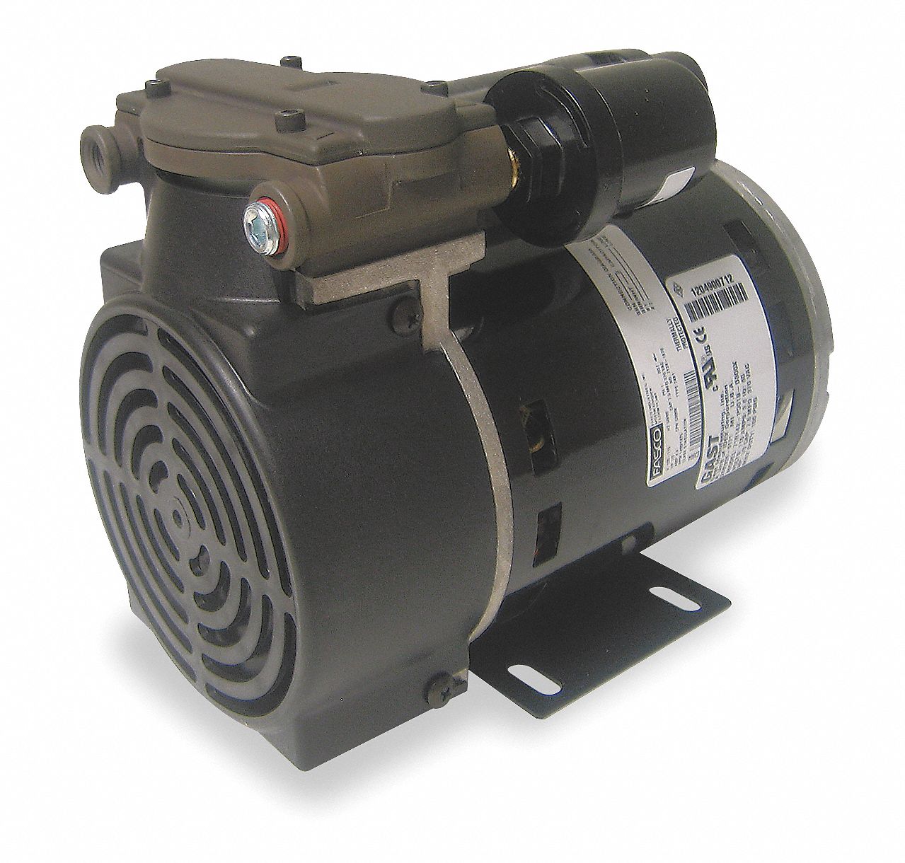 Compressor/Vacuum Pump, 1/3 HP, 2.00 CFM