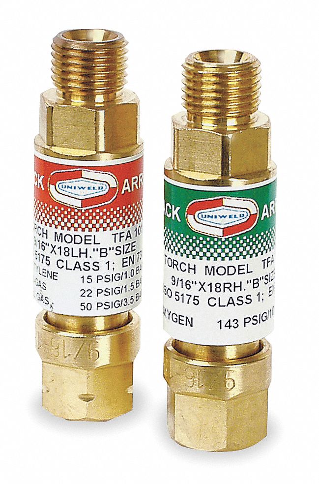 Flashback Arrestor Set, 3/8-24