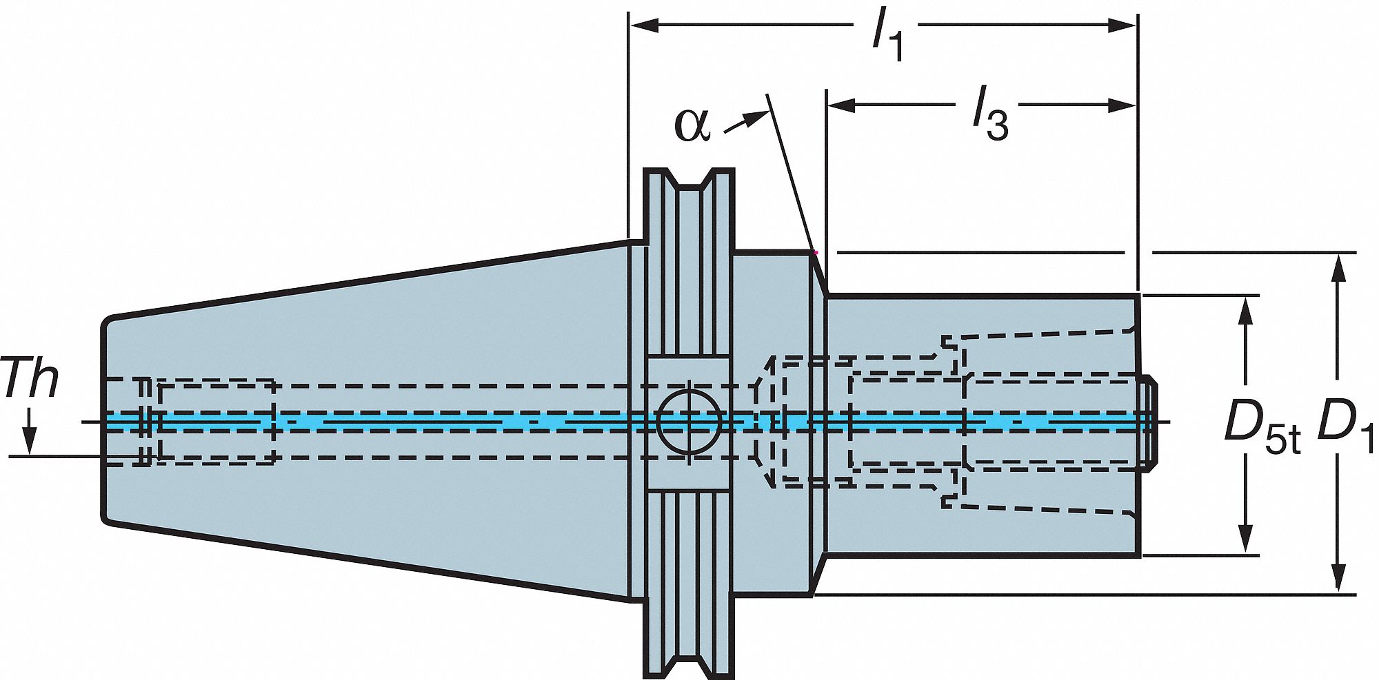 Basic Holder, C5-A390.45-50 080