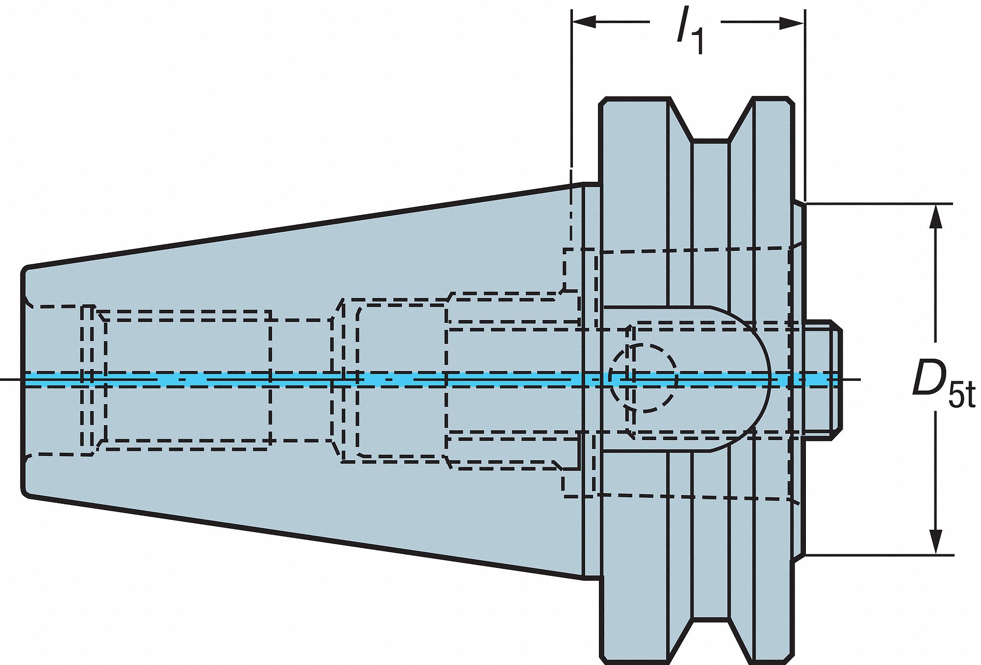 Basic Holder, C5-390.555-40 050