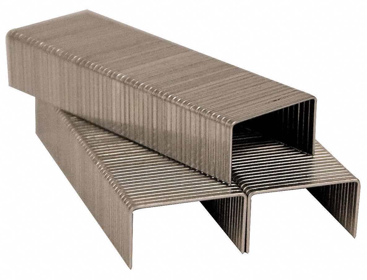 Carton Staples, Stick, 1-1/4x5/8 L, PK2400
