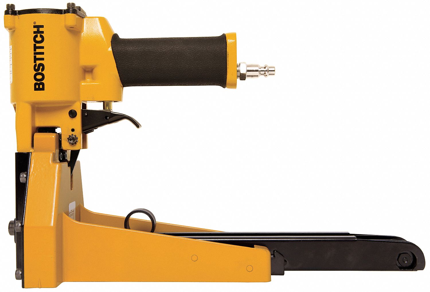 Air Hand Clinch Stapler, Stick, 1-3/8 In