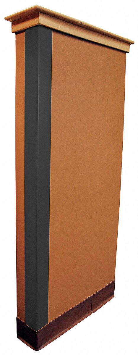 Corner Guard, Gray, 1x48in, adhesive