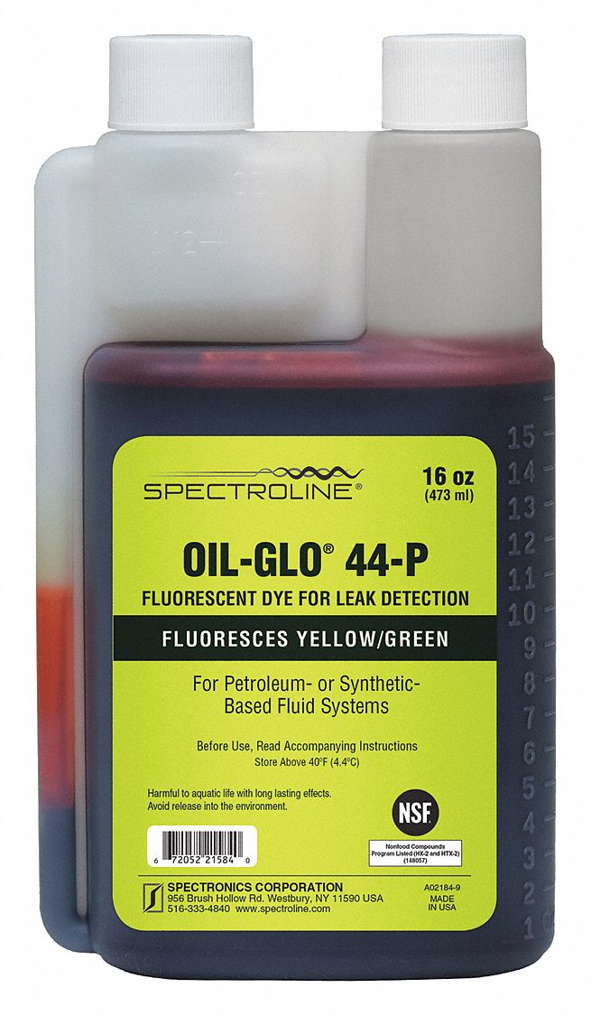 UV Dye, Industrial Oil Systems, 1 Pint