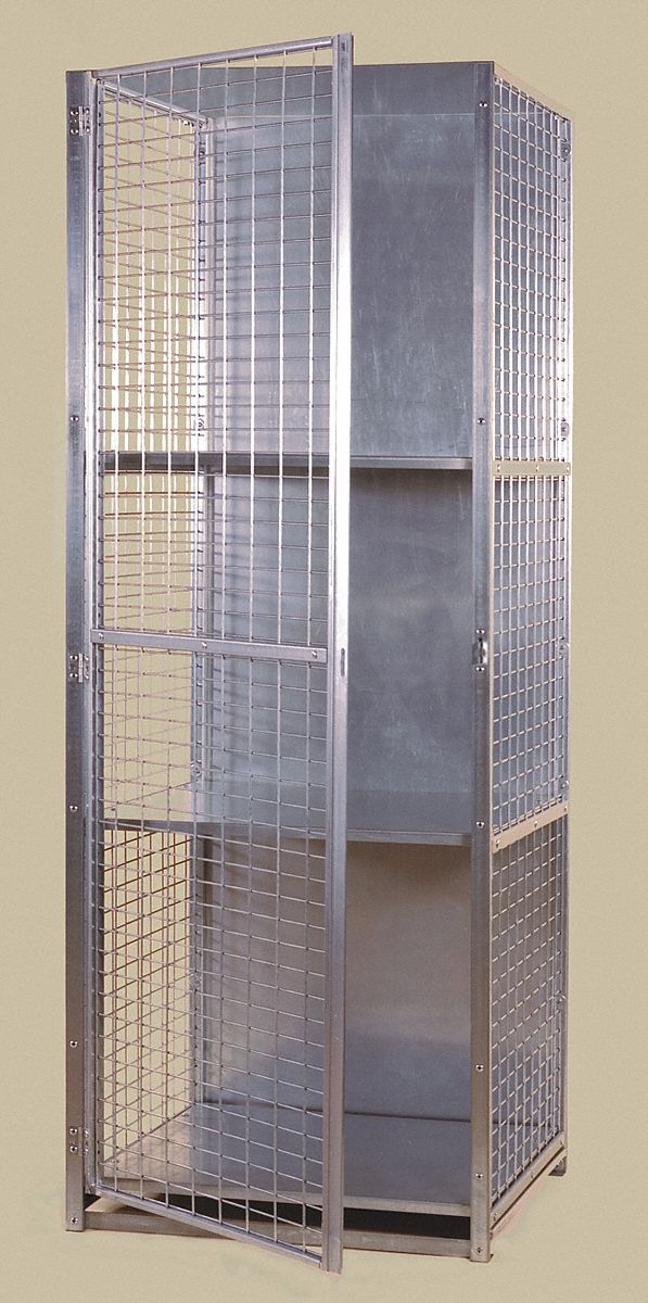 Locker, Visibility, 4 Shelf