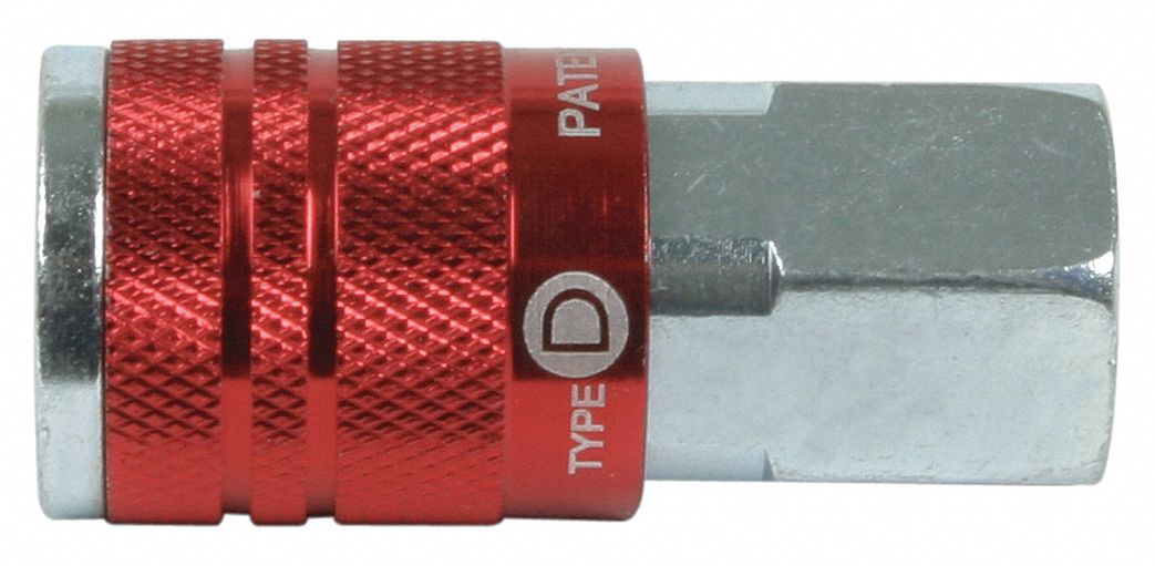 Coupler, 3/8 FNPT, 1/4 Body, Industrial