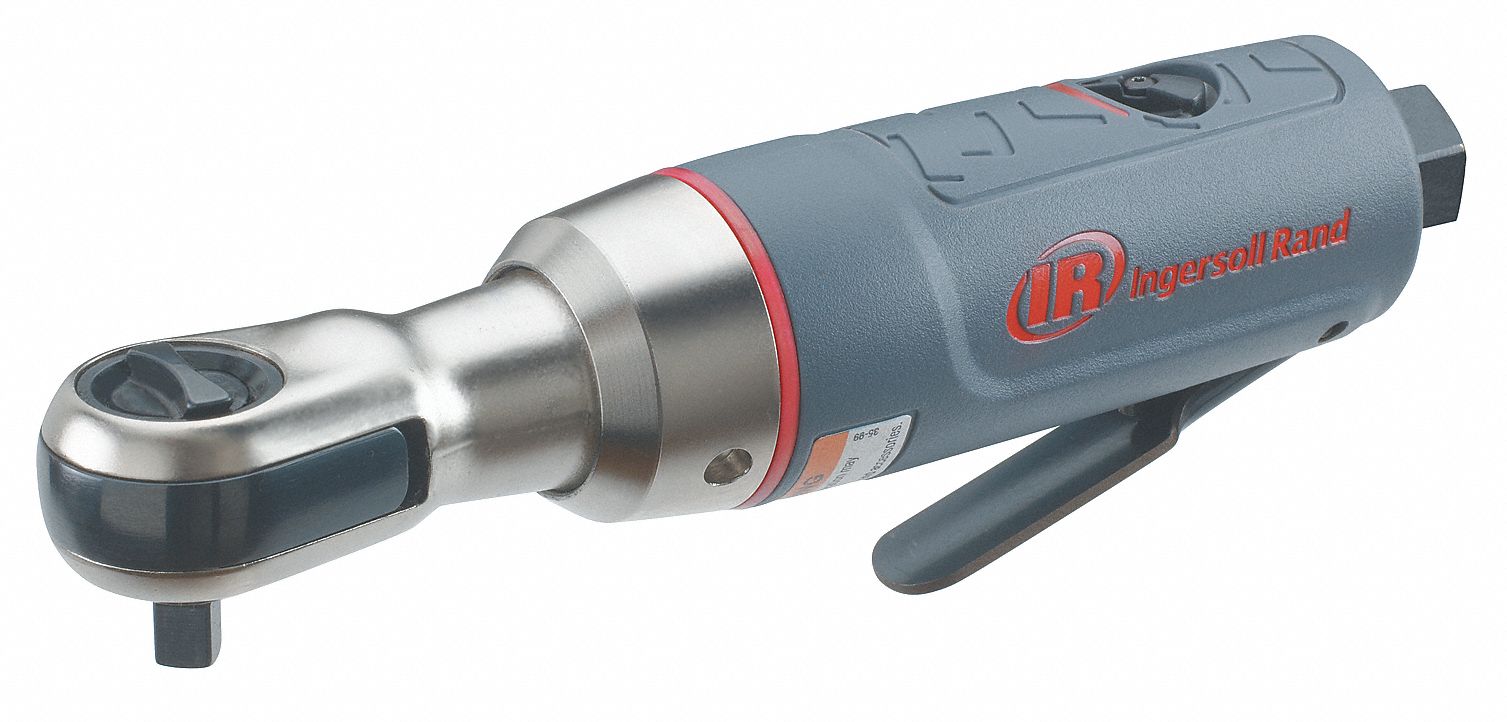 Air Ratchet Wrench, 7-1/3 In. L, Rear
