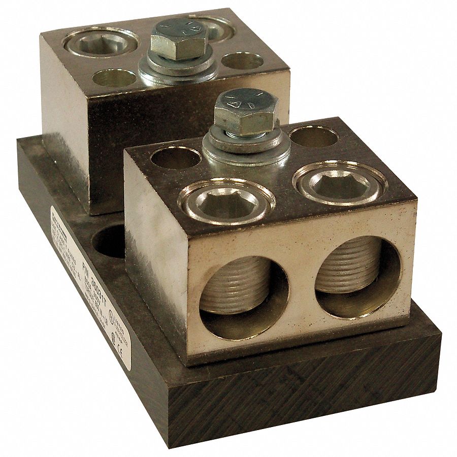 Fuse Holder, 600A AC, 300V, 1 Pole, Molded