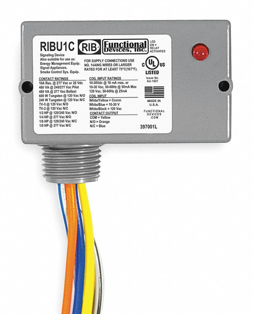 Relay, Pre Wired, SPDT