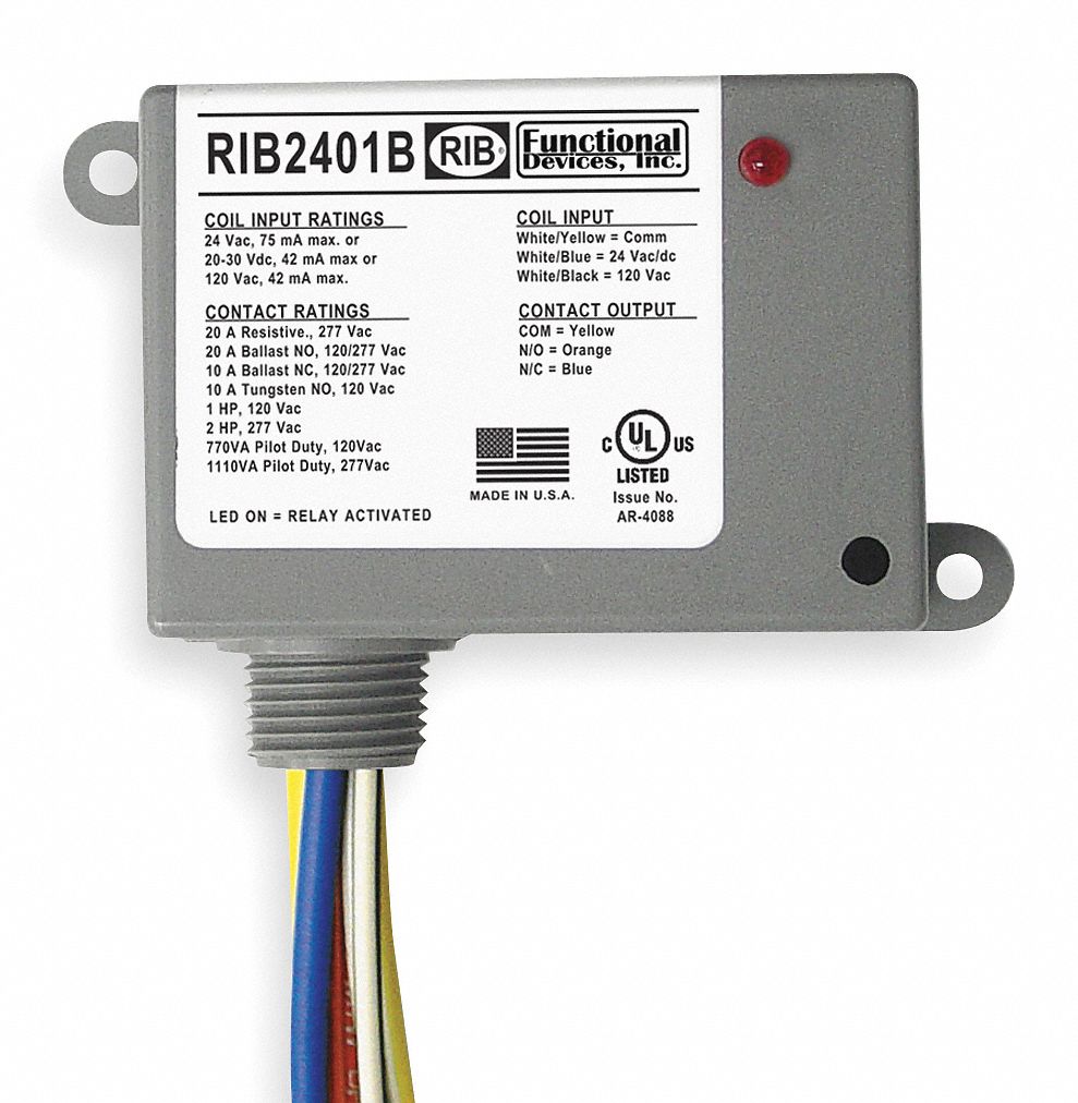 Relay, Pre Wired, SPDT