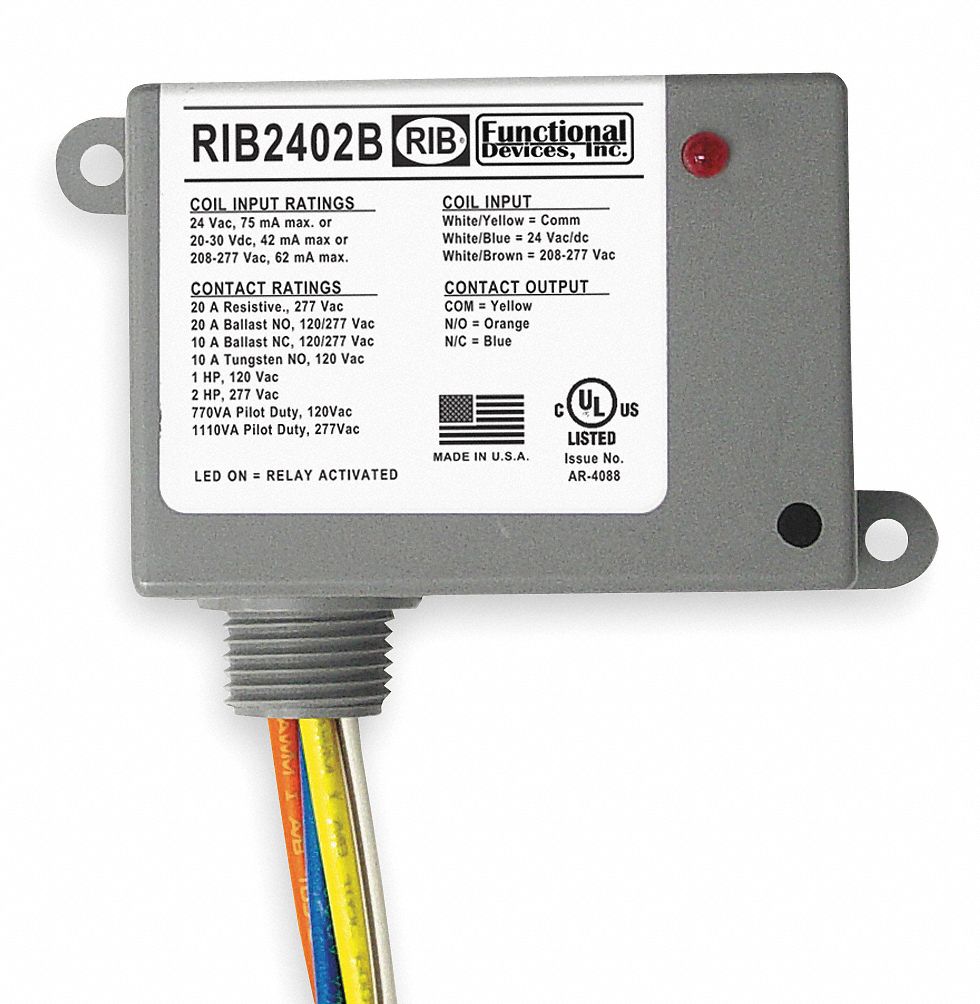 Relay, Pre Wired, SPDT