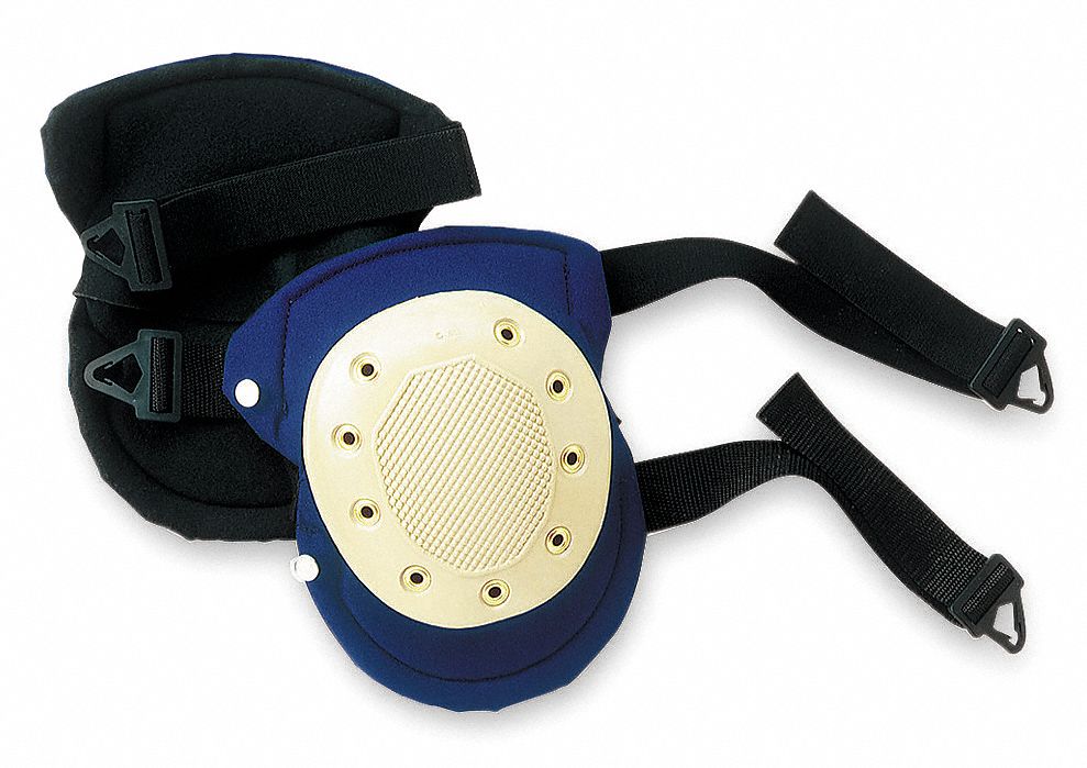 Knee Pads, NonSkid, Foam, 1 Sz Fits All, 1PR