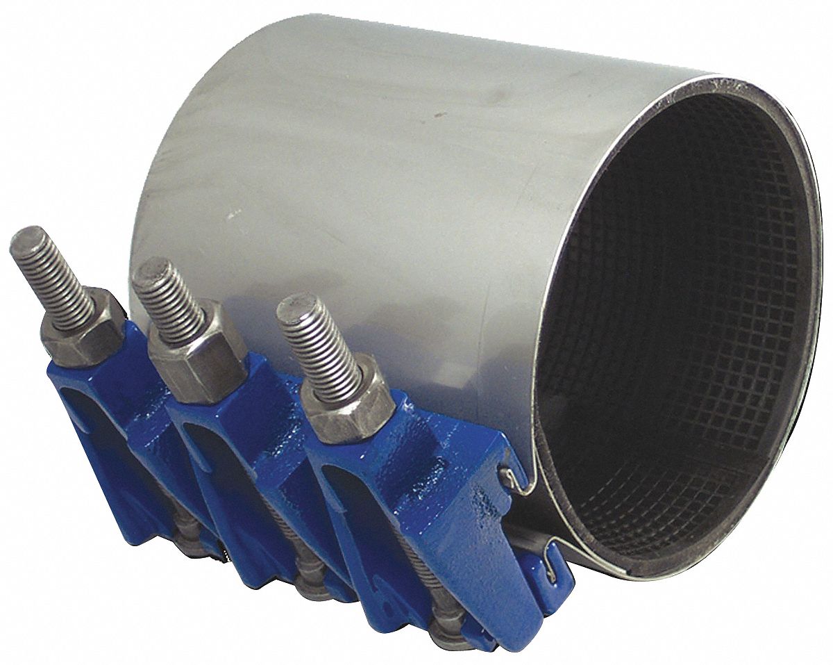 Repair Clamp, Full Circle, SS, 4 In