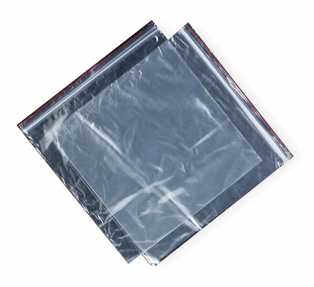 Bag, Resealable, Pk1000
