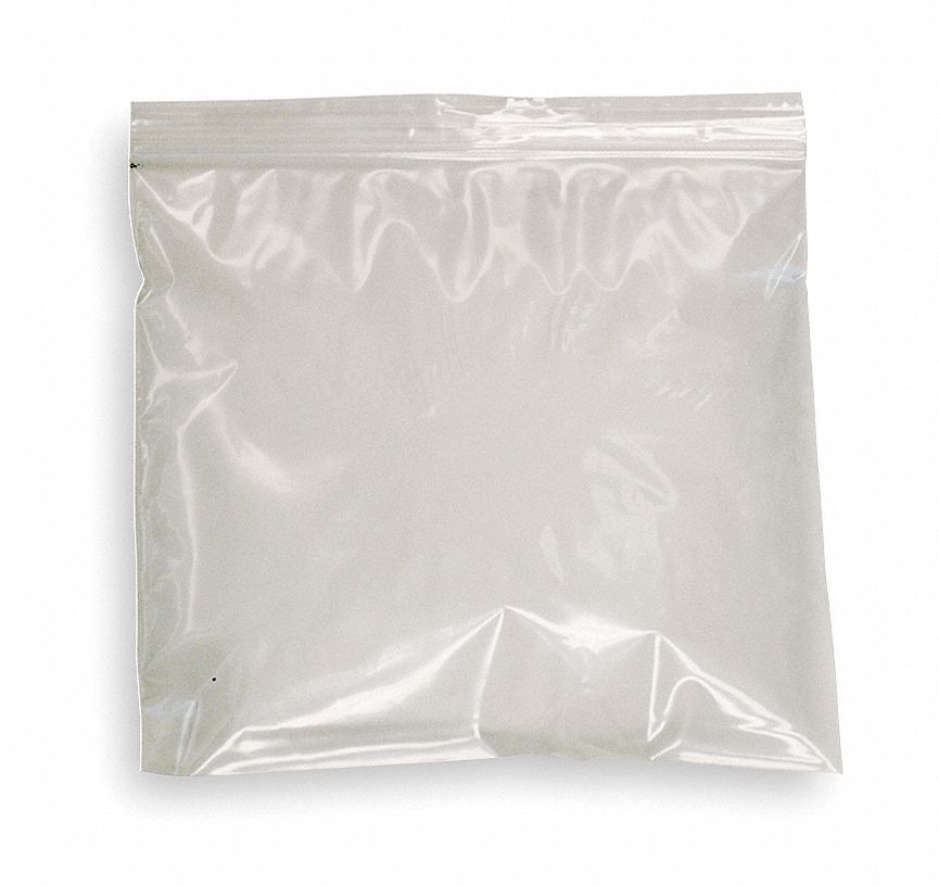 Bag, Resealable, Pk1000