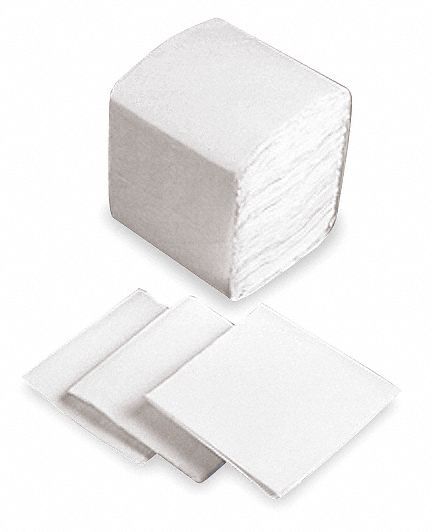 Dispenser Napkin, White, Qtr Fold, PK 6000