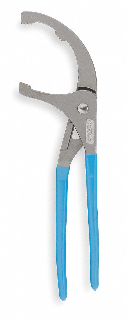Oil Filter Plier, Adj, 4 Position, 9 In L