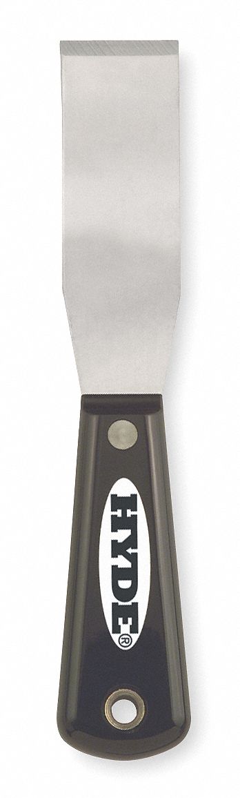 Putty Knife, Stiff, 1 1/4 In, Nylon