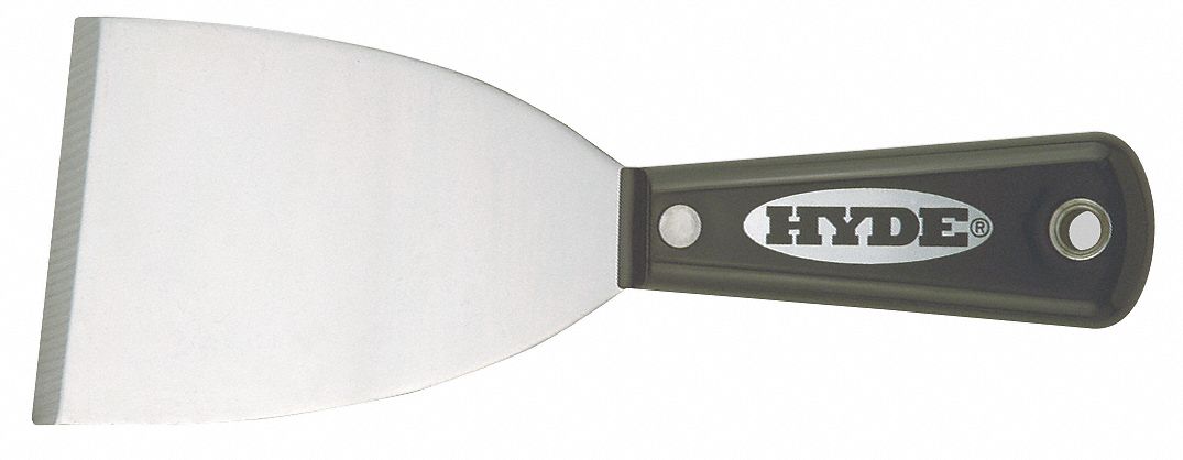 Chisel Scraper, 3 In, Stiff, Nylon
