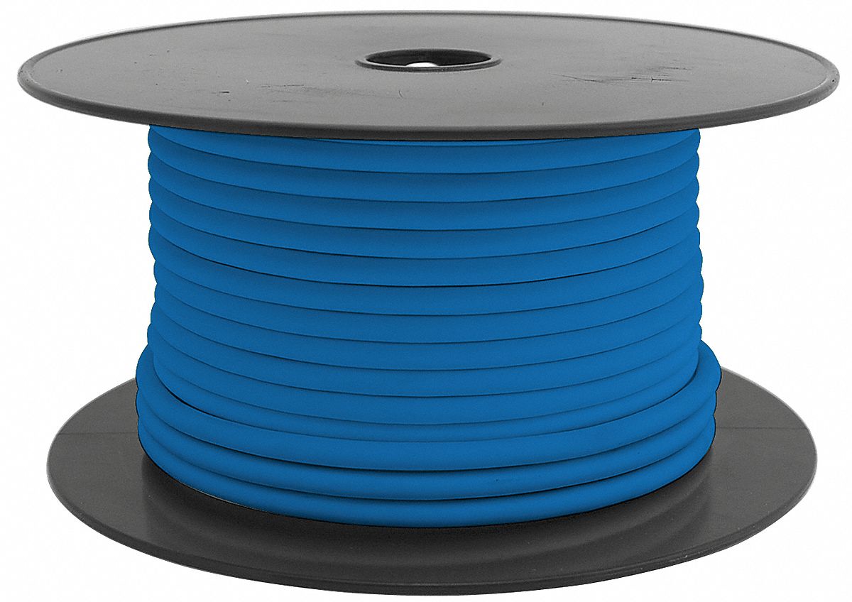 Primary Wire, Automtv, AWG 14, 100 Ft, Blue