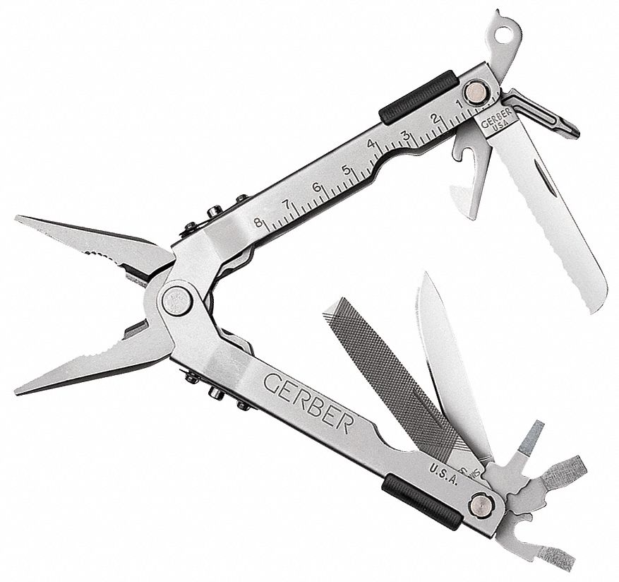 Multi-Tool, Needle Nose, 14 Functions
