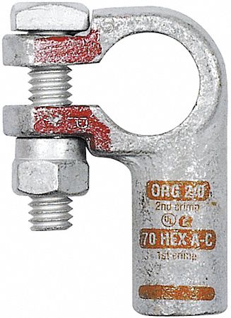 Wire Term, Pos, Crimp, 2/0 AWG, PK10