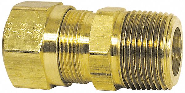 Connector, Male, 1/4x1/2, PK5