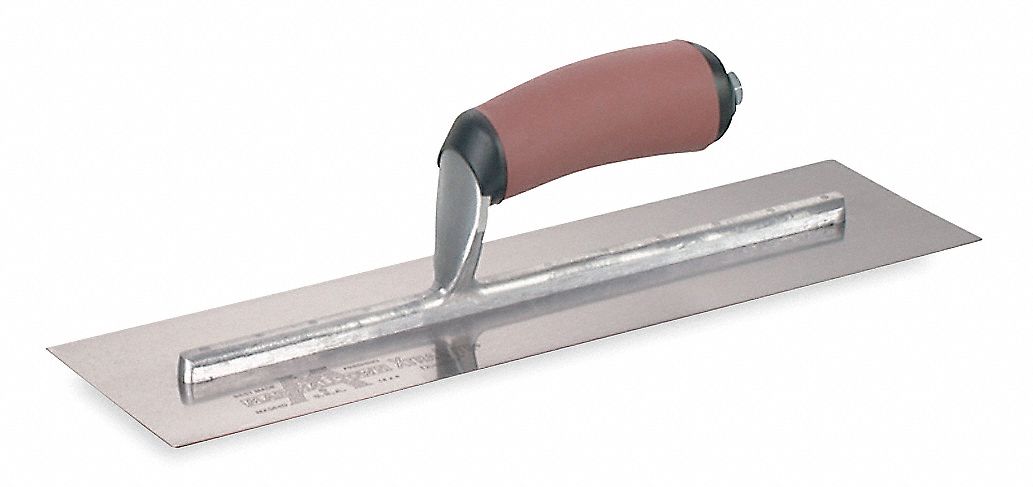 Concrete Finish Trowel, 14 In, Soft Grip