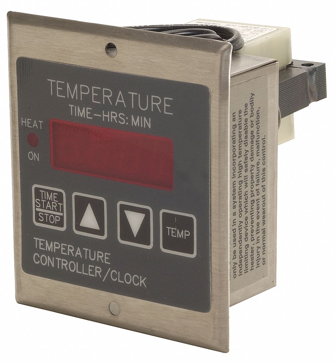 Temp Ctrl, 100-130VAC, Time/Temp Display