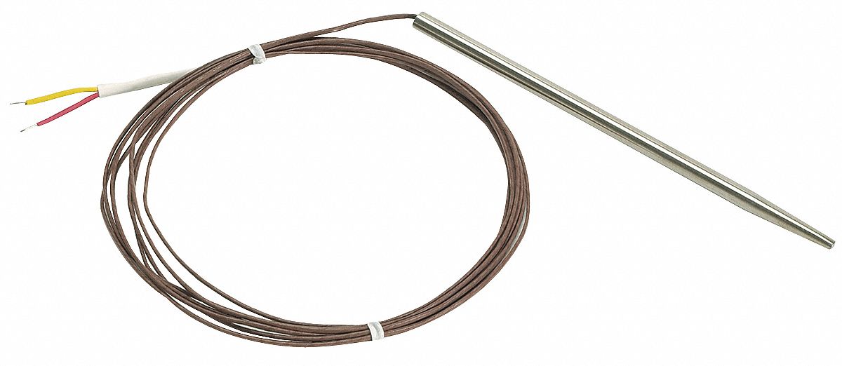 Thermocouple Probe, 304SS, Lead 120In/10Ft