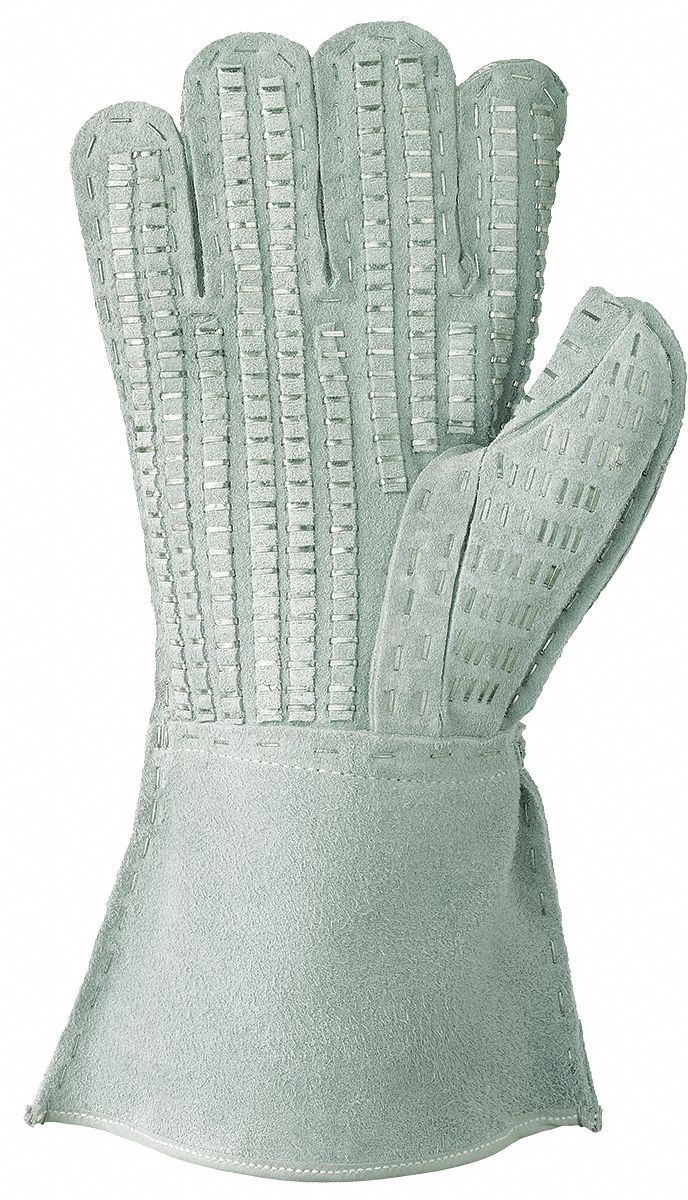 Law Enforcement Glove, L, Gray, PR