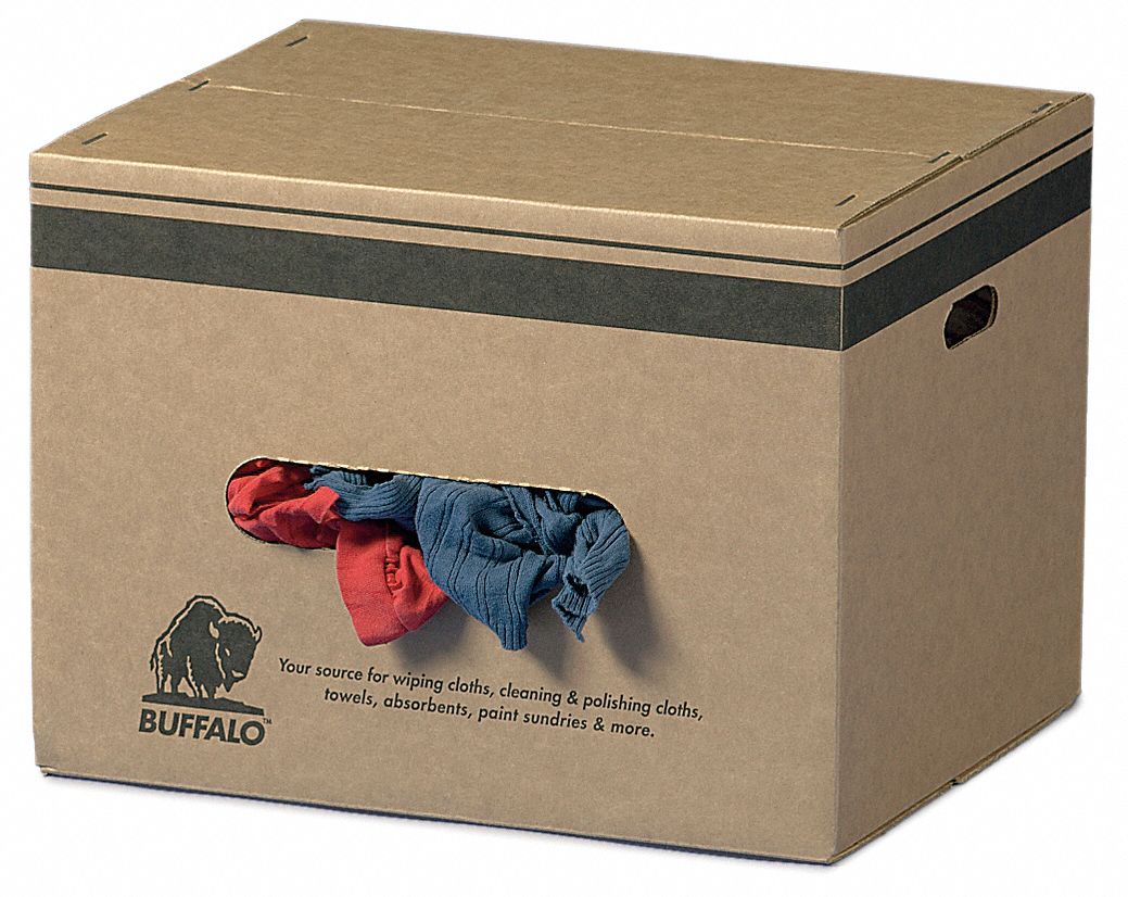 Cloth Rag, Rcycld Cottn Sweats, 25 lb. Box